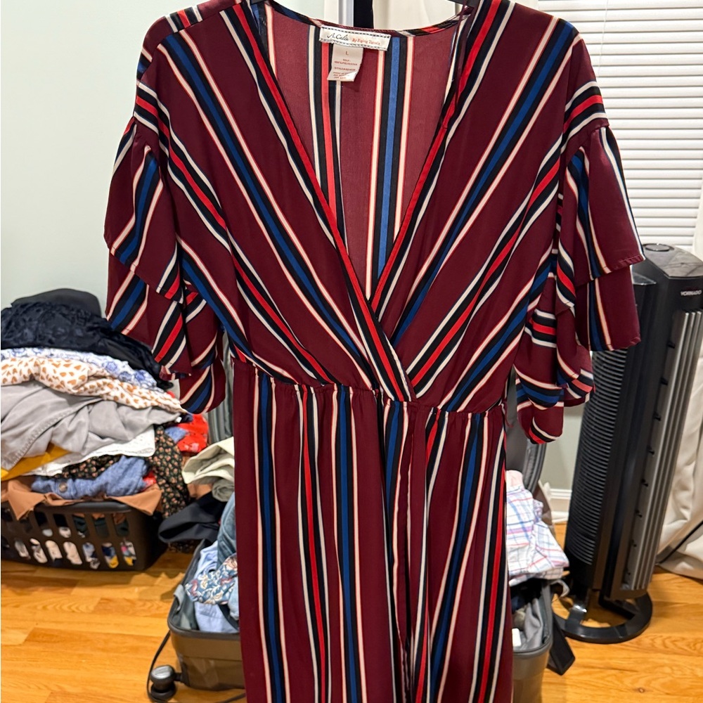 A. Calin by Flying Tomato Striped dress